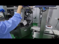 Máquina de embalagem vertical multifunção de grânulos Máquina de embalagem totalmente automatizada