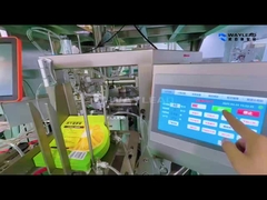 Máquina de embalagem de frutos secos doypack para filme de papel PE único PE filme composto