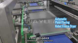 Liofilizador Robô com Colocação Automática de Placas