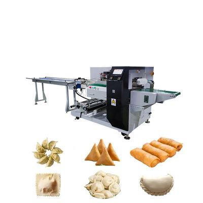 WL220 Máquina de embalagem industrial automática de almofadas 100 sacos por minuto para sala de processamento de alimentos refrigerados
