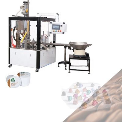 Máquina de vedação automática de enchimento de cápsulas de café Nespresso
