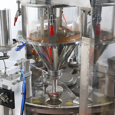 máquina de vedação automática de enchimento de xícara de suco de café