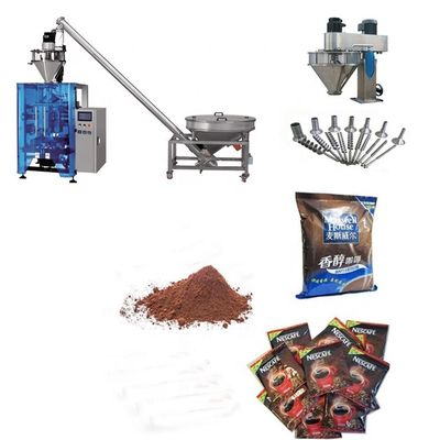 Máquinas de embalagem multifunção especiarias Máquinas de embalagem de alimentos especiarias Farina Lavar Detergente café Embalagem de enchimento em pó
