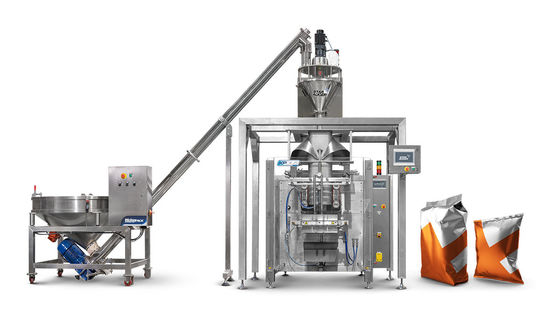 Máquina de embalagem de arroz industrial Máquina automática de embalagem de grânulos