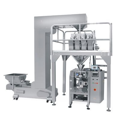 Máquina Vertical de Enchimento, Formação e Selagem para Alimentos Granulados W720, Máquina Especial de Embalagem para Indústria Alimentícia